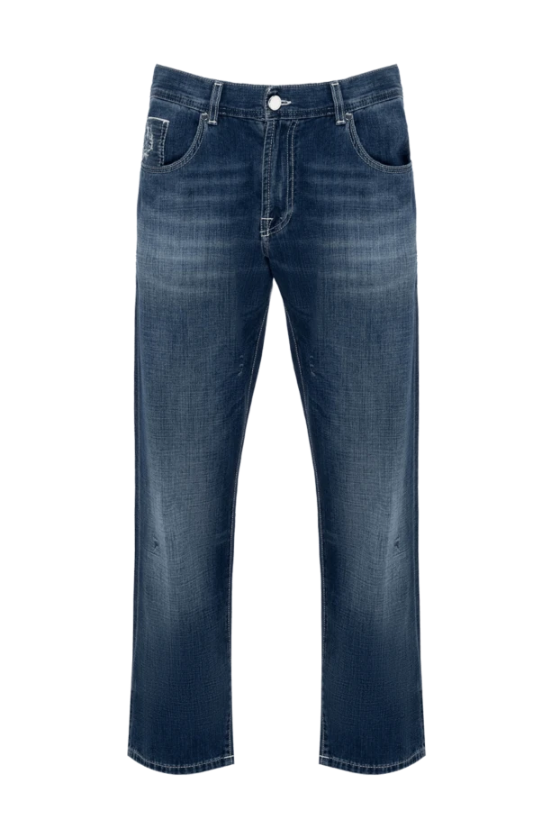 Scissor Scriptor чоловічі джинси з бавовни сині чоловічі купити фото з цінами 134862 - фото 1