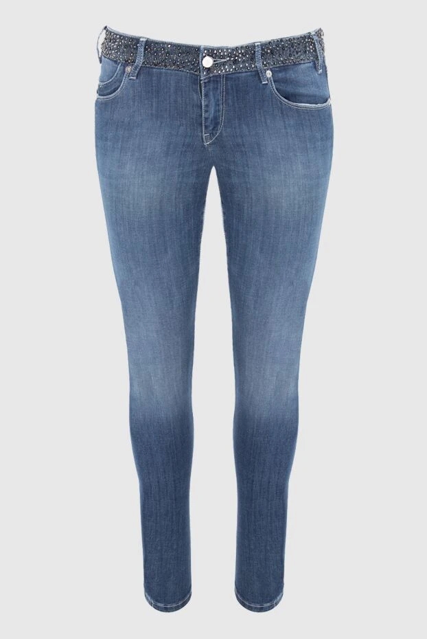 Tramarossa женские джинсы из хлопка синие женские купить с ценами и фото 134922 - фото 1