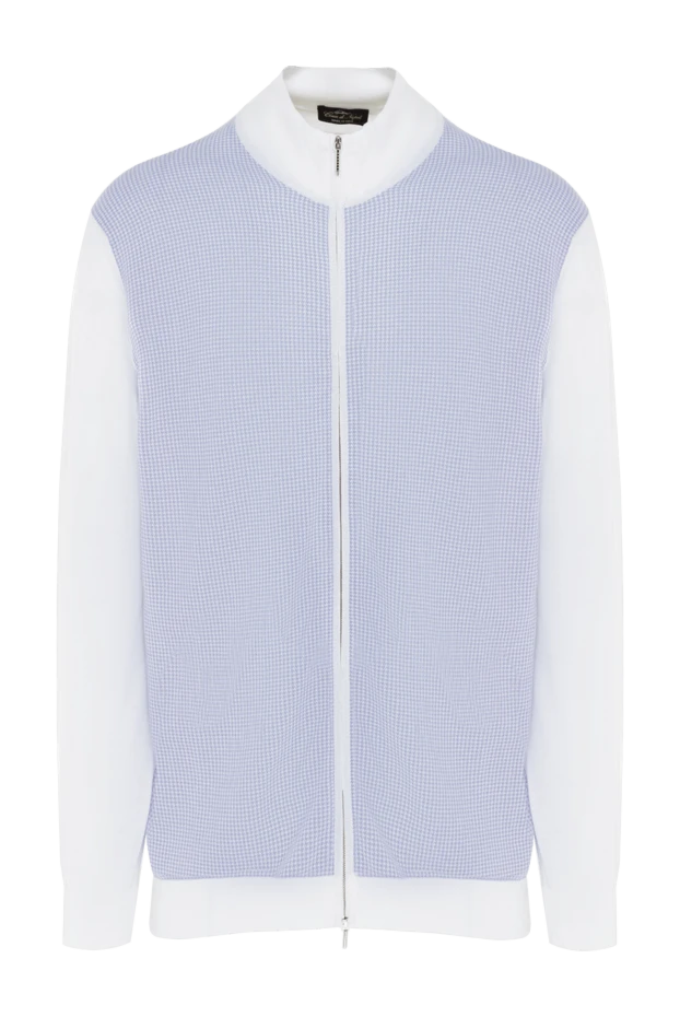 Cesare di Napoli man men's wool cardigan white buy with prices and photos 134966 - photo 1