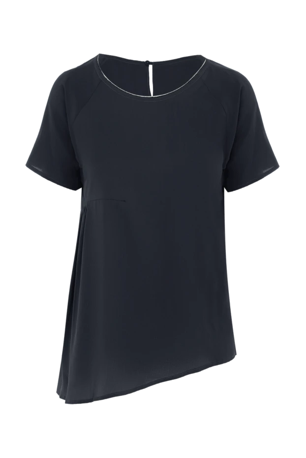 Panicale женские блуза из шелка серая женская купить с ценами и фото 135004 - фото 1
