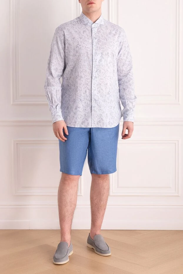 Orian чоловічі рубашка з бавовни сіра чоловіча купити фото з цінами 135070 - фото 2