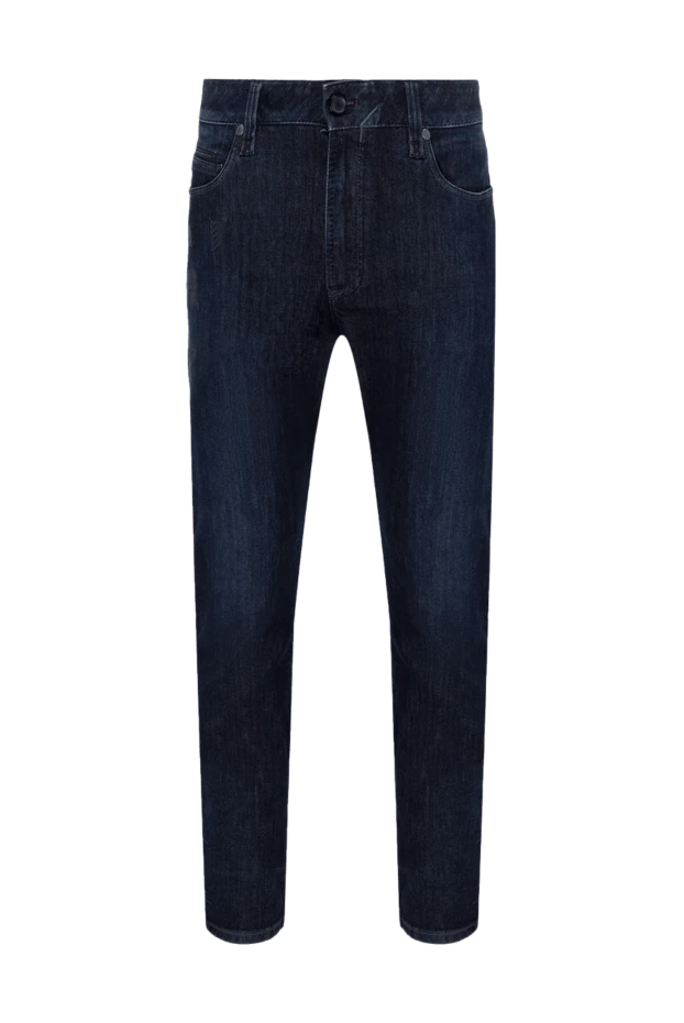 Cortigiani man blue cotton jeans for men 135127 - photo 1