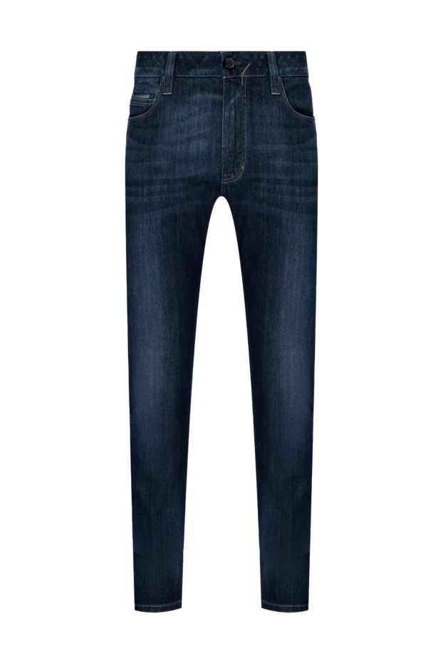 Cortigiani man cotton and elastane blue jeans for men 135131 - photo 1