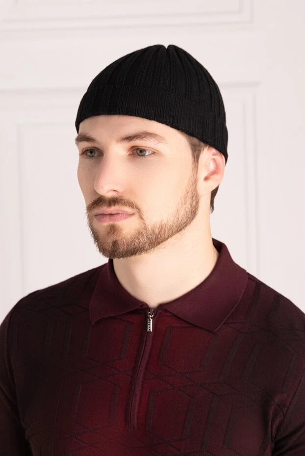 Cortigiani man black wool hat for men buy with prices and photos 135182 - photo 2