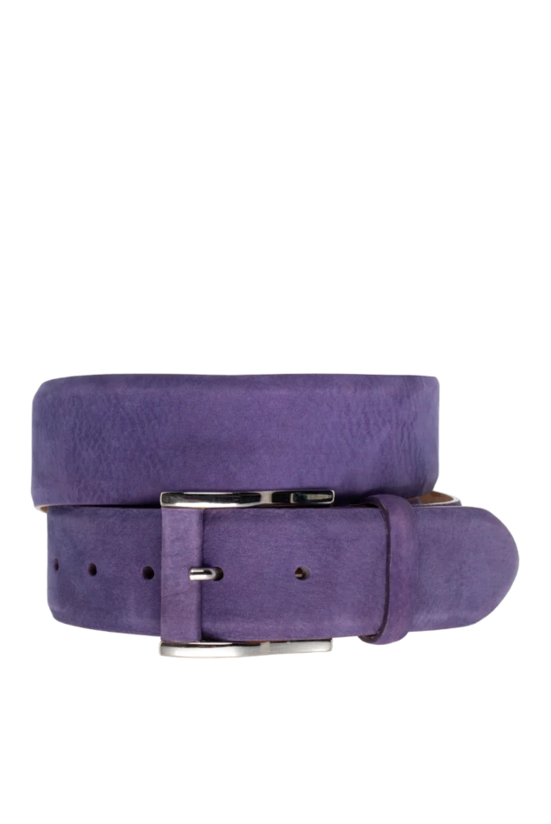 Cesare di Napoli мужские ремень из кожи фиолетовый мужской купить с ценами и фото 135200 - фото 1