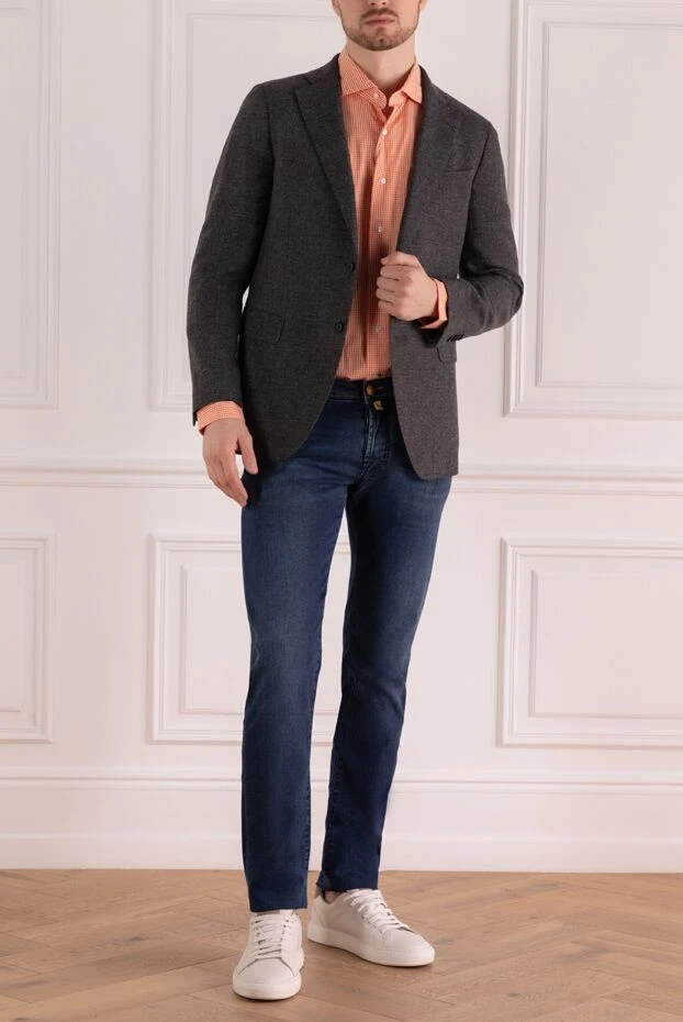 Tombolini man gray wool jacket for men buy with prices and photos 135254 - photo 2