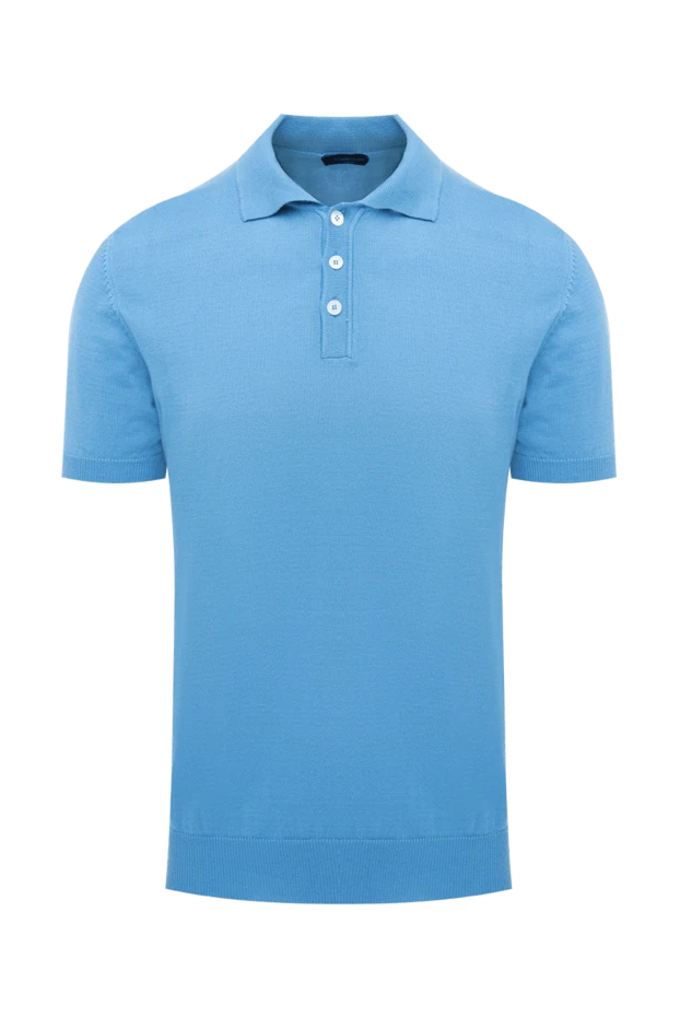 Tombolini man blue cotton polo shirt for men buy with prices and photos 135257 - photo 1