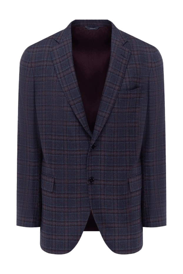Tombolini мужские пиджак из шерсти синий мужской купить с ценами и фото 135269 - фото 1