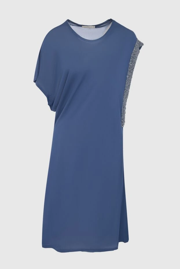 Pashmere женские платье из вискозы синее женское купить с ценами и фото 135378 - фото 1