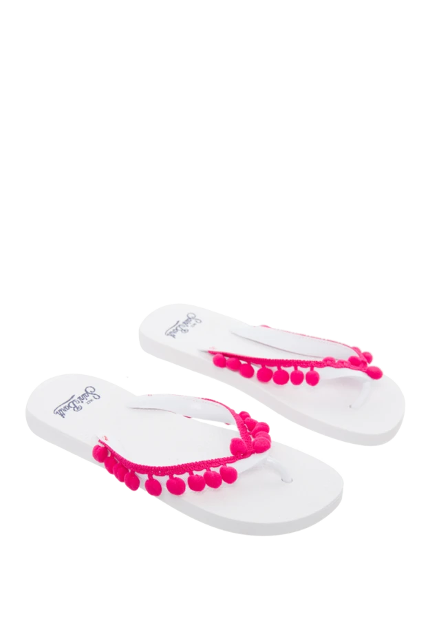 MC2 Saint Barth woman white polyvinyl chloride flip-flops for women 135420 - photo 3