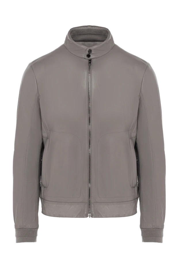 Gallotti man gray leather jacket for men buy with prices and photos 135520 - photo 1
