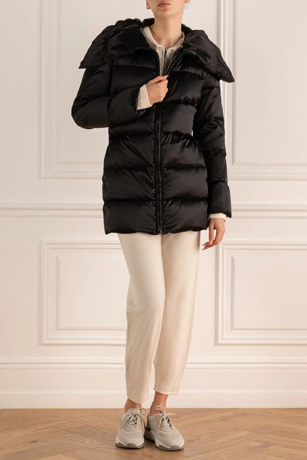 Valentino woman women's black polyamide down jacket buy with prices and photos 135535 - photo 2