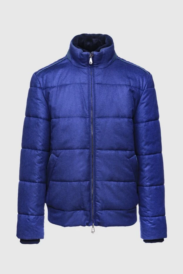Roger Pinault man down jacket men's cashmere blue buy with prices and photos 135613 - photo 1
