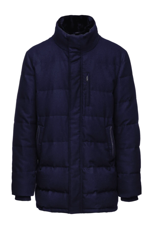 Roger Pinault man down jacket men's cashmere blue buy with prices and photos 135618 - photo 1