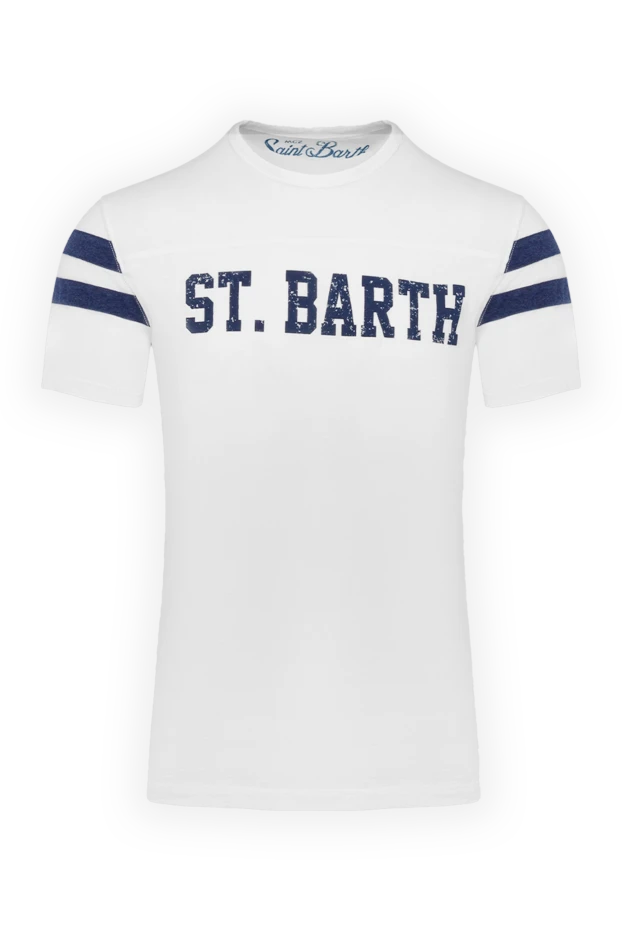 MC2 Saint Barth man white cotton t-shirt for men 135746 - photo 1