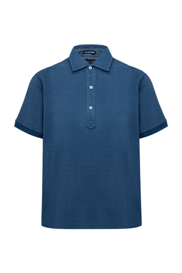 MC2 Saint Barth man cotton polo blue for men buy with prices and photos 135781 - photo 1