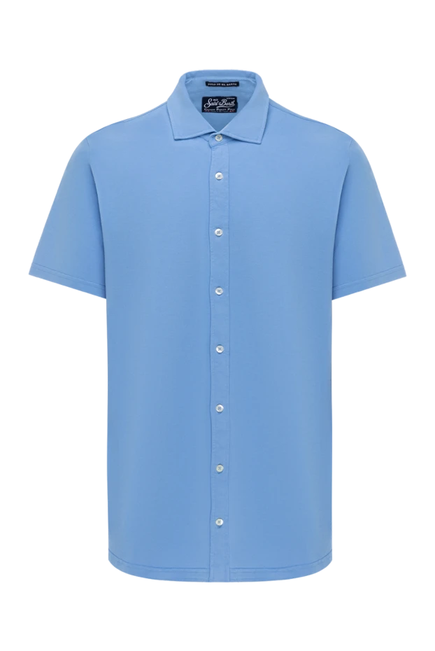 MC2 Saint Barth cotton shirt blue for men 135785 - photo 1