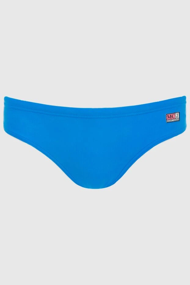 MC2 Saint Barth man blue men's beach swimming trunks made of polyamide and elastane buy with prices and photos 135793 - photo 1