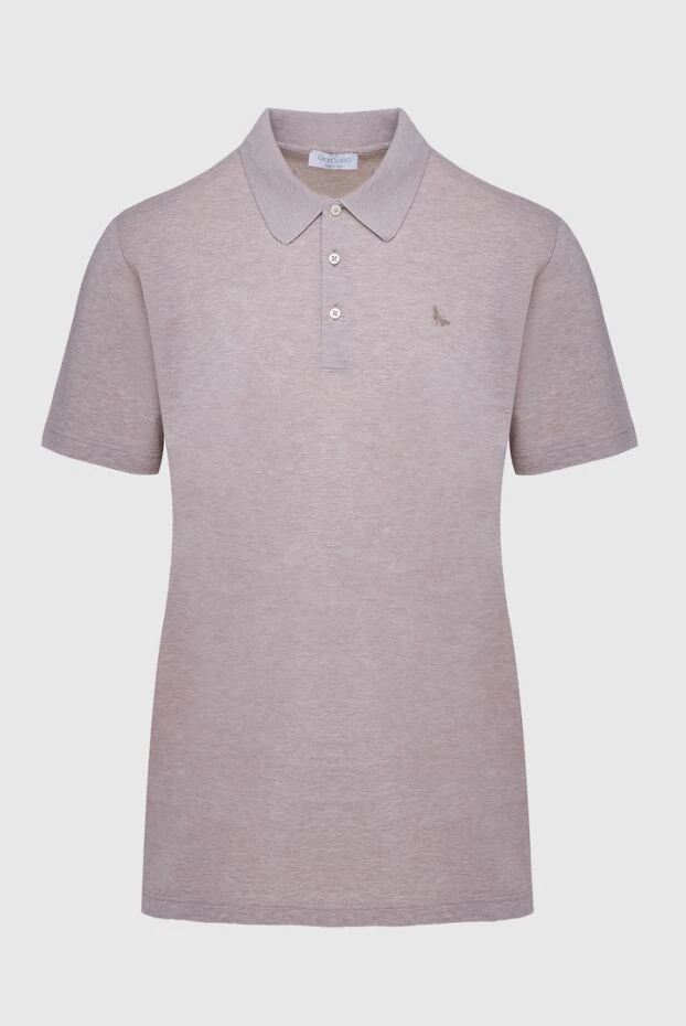 Gran Sasso man cotton polo beige for men buy with prices and photos 135840 - photo 1