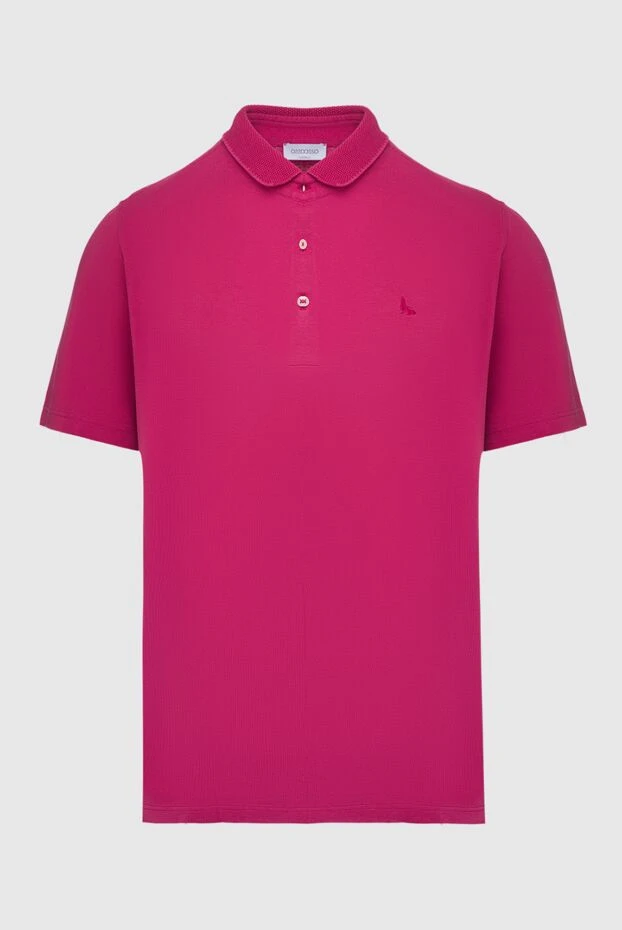 Gran Sasso man cotton polo pink for men buy with prices and photos 135855 - photo 1