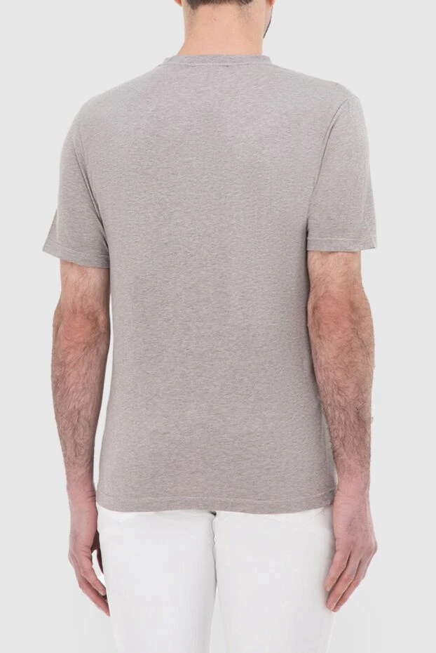 Gran Sasso basic grey t-shirt with a shaped neckline and short sleeves (markdown) 195594 - photo 3