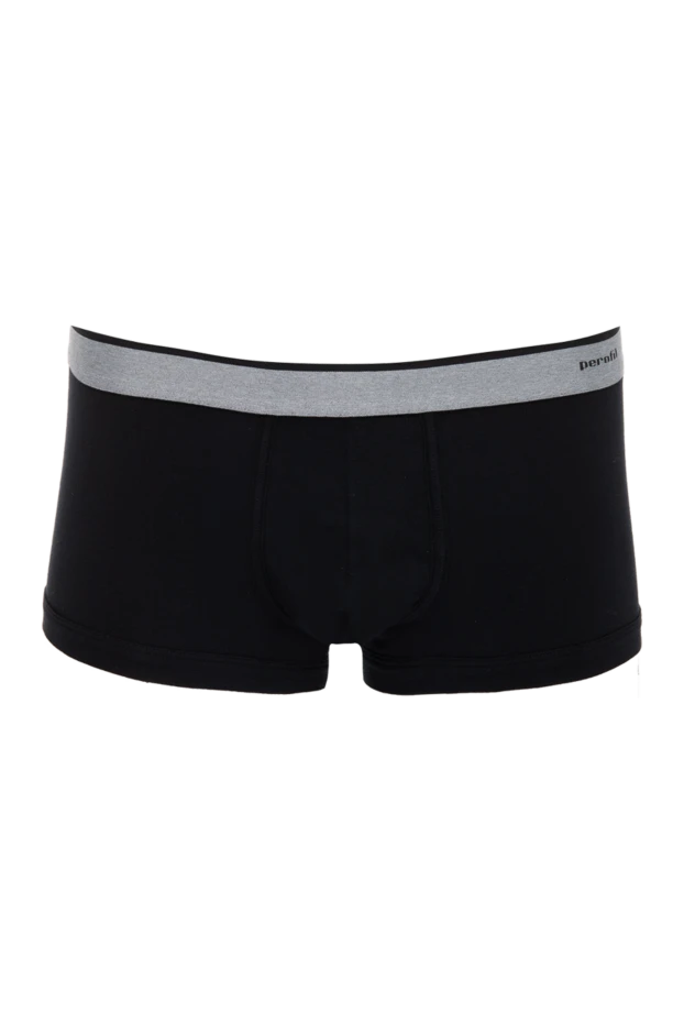 Perofil man men's black cotton boxer briefs 135952 - photo 1