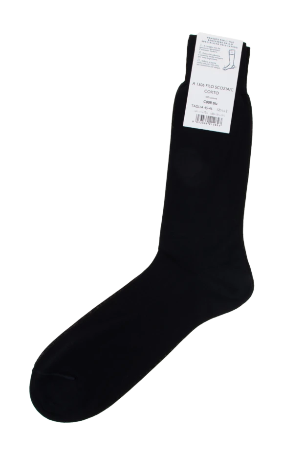 Perofil man men's blue cotton socks 135954 - photo 2