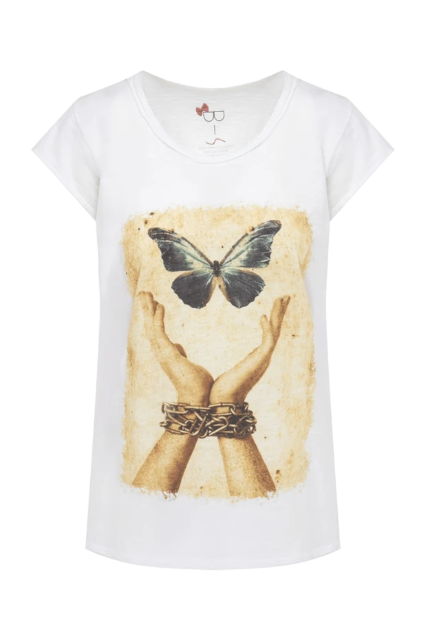 Bisibiglio woman white cotton t-shirt for women buy with prices and photos 136007 - photo 1