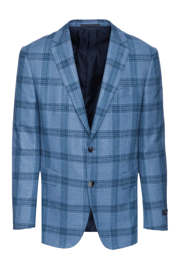 Pal Zileri blue wool and silk jacket for men 136130 - photo 1