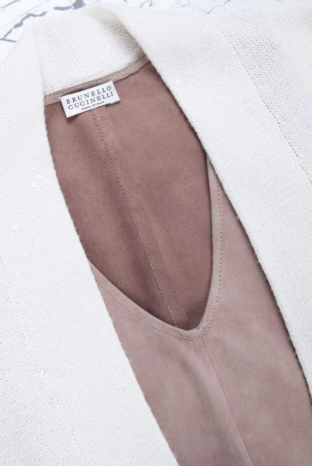 Brown suede top for women - photo 2