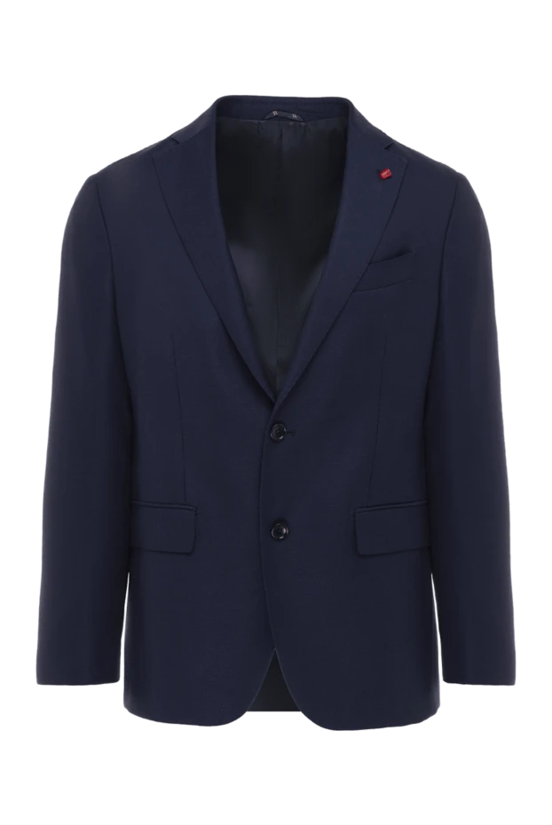 Sartoria Latorre man blue wool jacket for men buy with prices and photos 136698 - photo 1