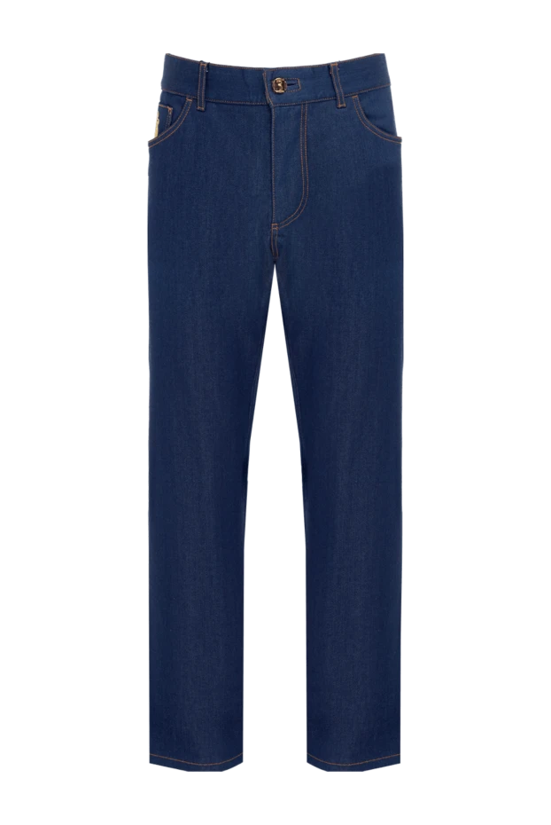 Billionaire мужские джинсы из хлопка синие мужские купить с ценами и фото 136894 - фото 1
