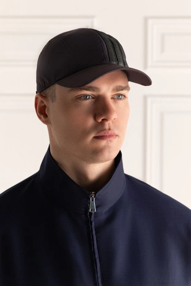Billionaire man blue nylon cap for men buy with prices and photos 136906 - photo 2