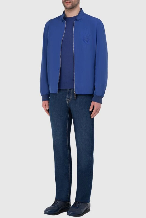 Billionaire мужские куртка из полиамида и нейлона синяя мужская купить с ценами и фото 136909 - фото 2