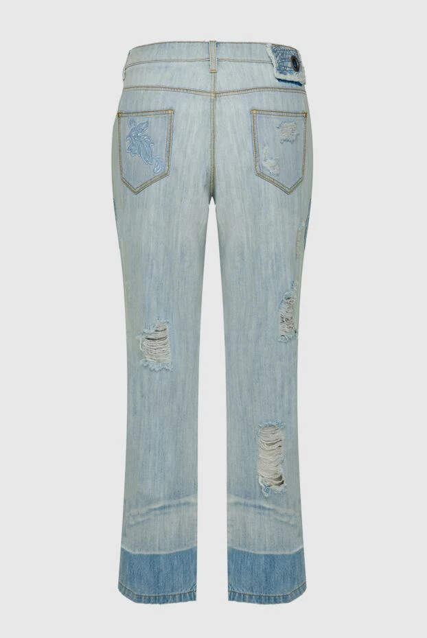 Ermanno Scervino жіночі джинси з бавовни блакитні жіночі купити фото з цінами 136931 - фото 2