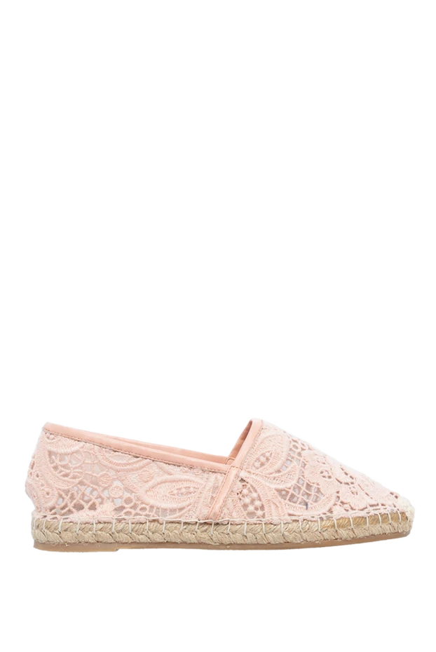 Ermanno Scervino woman beige linen and cotton espadrilles for women 136941 - photo 1