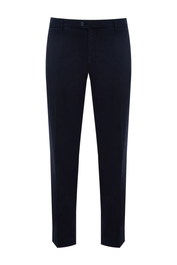 Lubiam man blue cotton trousers for men buy with prices and photos 136985 - photo 1