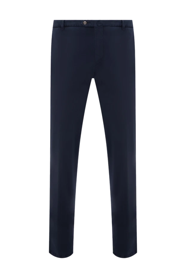 Lubiam man blue cotton trousers for men buy with prices and photos 136986 - photo 1