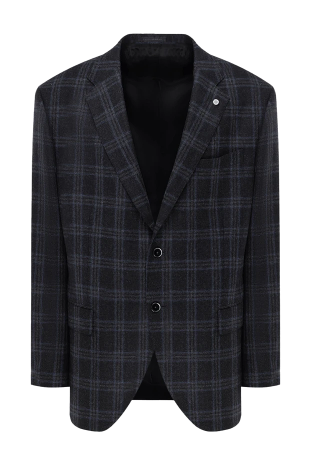 Lubiam мужские пиджак из шерсти серый мужской купить с ценами и фото 136996 - фото 1