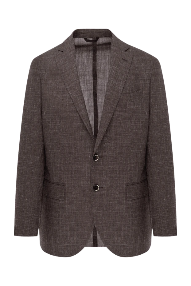 Lubiam мужские пиджак коричневый мужской купить с ценами и фото 137002 - фото 1