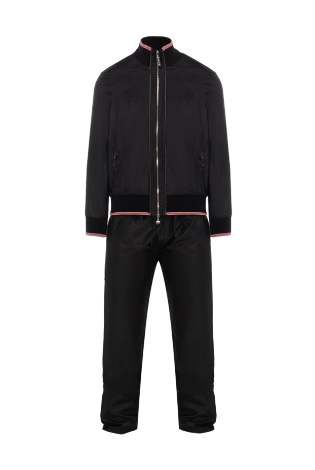Massimo Sforza мужские костюм спортивный мужской из шёлка черный купить с ценами и фото 137012 - фото 1