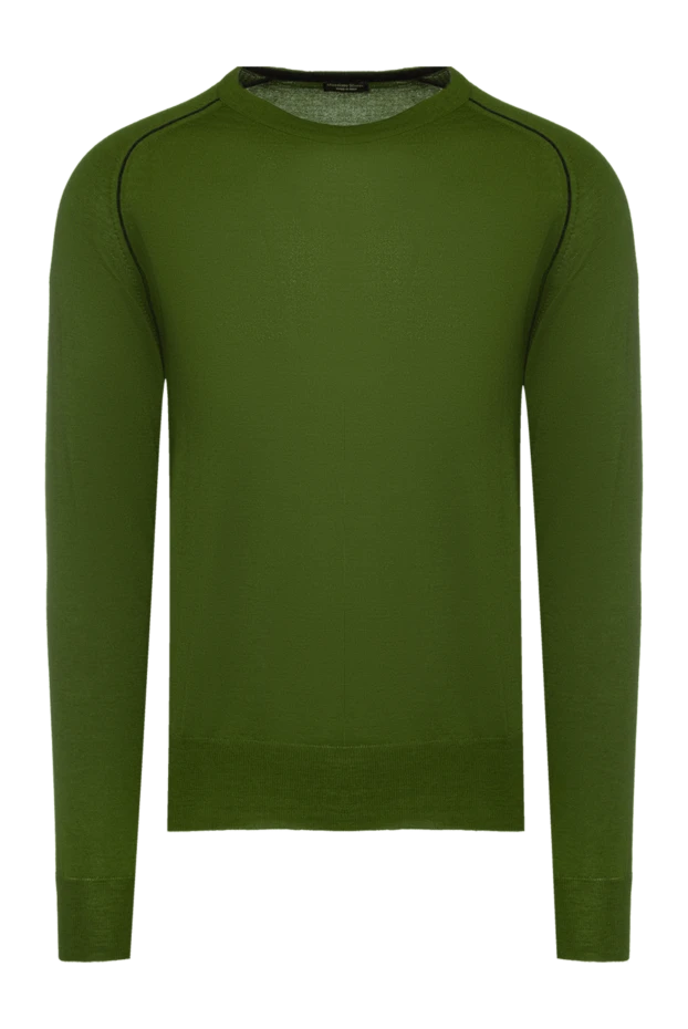 Massimo Sforza man cashmere jumper green for men 137029 - photo 1