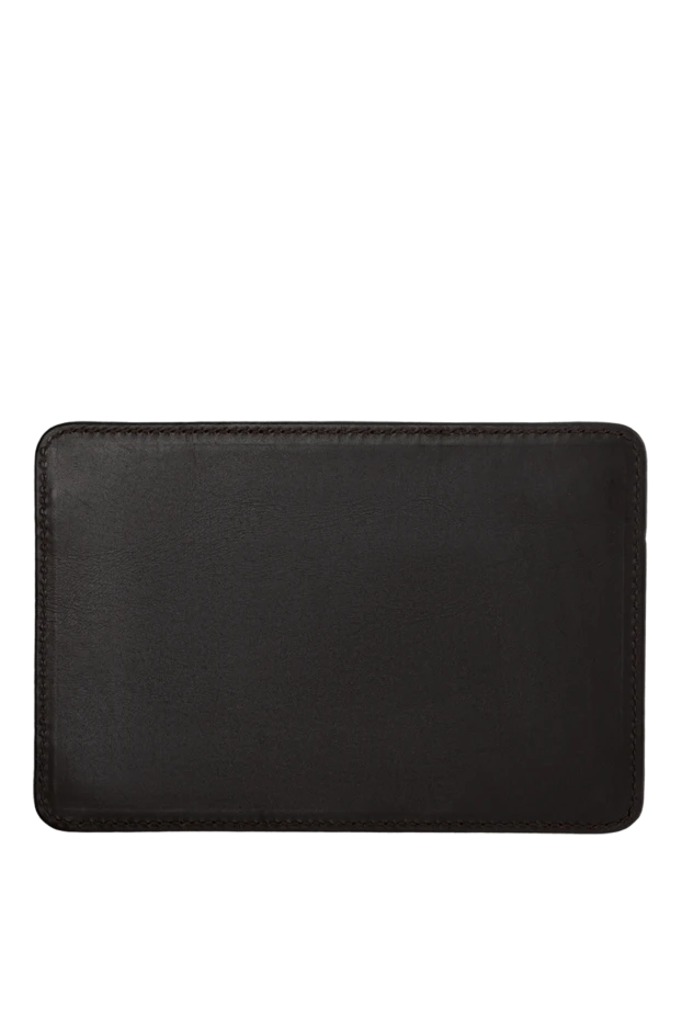 Brioni man black leather business card holder for men buy with prices and photos 137155 - photo 2