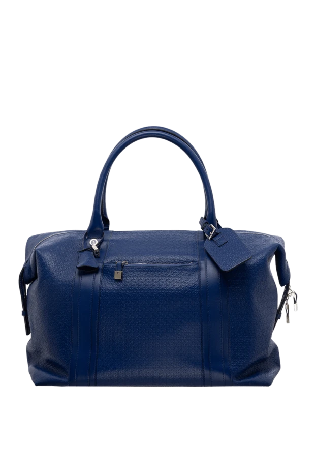 Billionaire man blue leather travel bag for men buy with prices and photos 137167 - photo 1