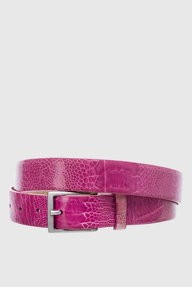 Cesare di Napoli woman pink leather belt for women buy with prices and photos 137178 - photo 1