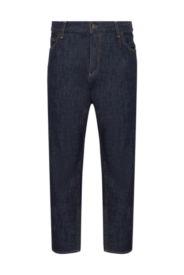 Dolce & Gabbana мужские джинсы из хлопка синие мужские купить с ценами и фото 137237 - фото 1
