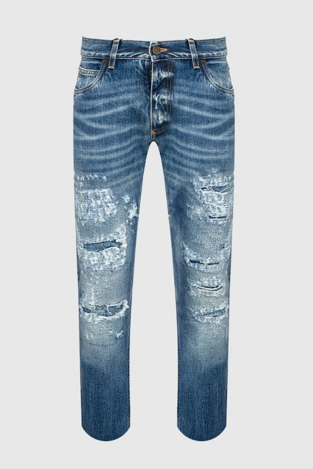 Dolce & Gabbana blue cotton jeans for men 137241 - photo 1