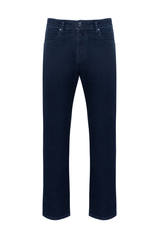 Jacob Cohen чоловічі джинси з бавовни та поліестеру сині чоловічі купити фото з цінами 137280 - фото 1