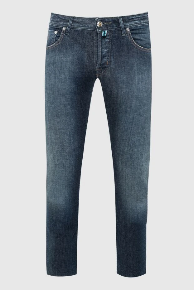 Jacob Cohen мужские джинсы из хлопка синие мужские купить с ценами и фото 137298 - фото 1
