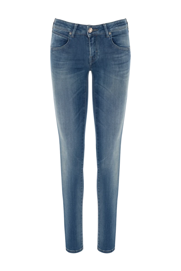 Jacob Cohen женские джинсы из хлопка синие женские купить с ценами и фото 137322 - фото 1